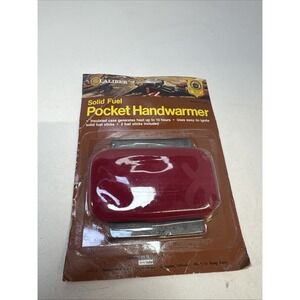 Vintage X Caliber Solid Suel Pocket Handwarmer Hand Warmer Model‎ 530 New in Pkg